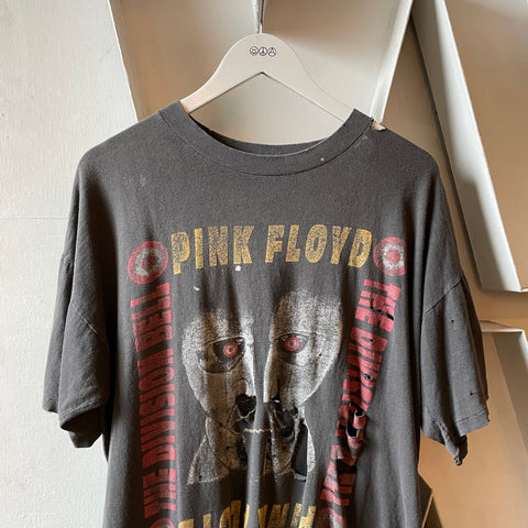 90’s Thrashed Pink Floyd Tour Tee - XL