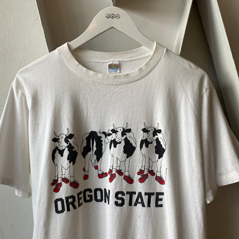 90’s OSU Cow Tee - Large