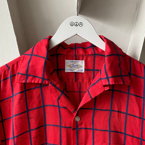 60’s Arrow Paneled Button Down - Large