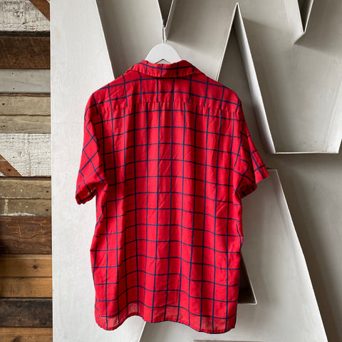 60’s Arrow Paneled Button Down - Large