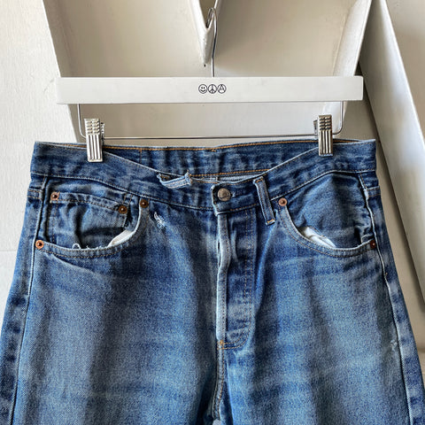 80’s Levi’s 501 Denim - 31" x 27”