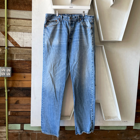 90’s Levi’s 501 Denim - 36” x 35”