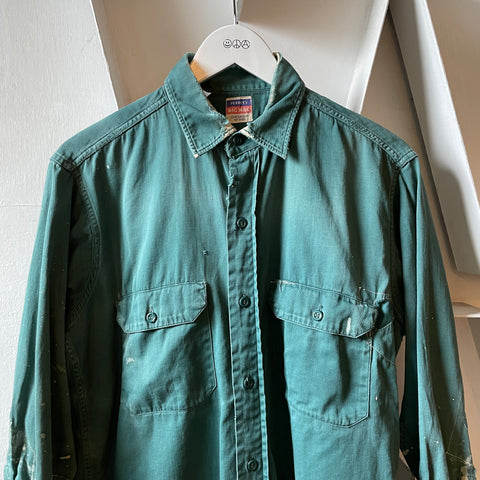 50’s Big Mac Thrashed Work Shirt - Medium