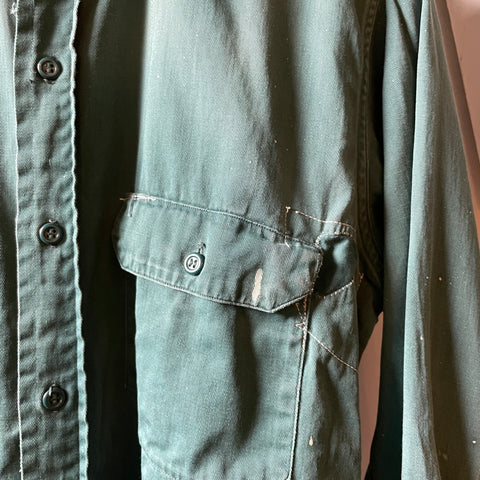 50’s Big Mac Thrashed Work Shirt - Medium