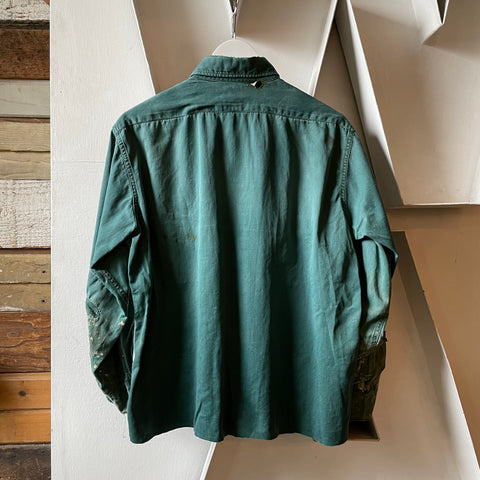 50’s Big Mac Thrashed Work Shirt - Medium