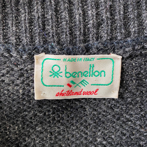 80's Benetton Wool Sweater - Medium/Small