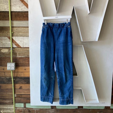 50's Levi's Side Zips - 27” x 29”