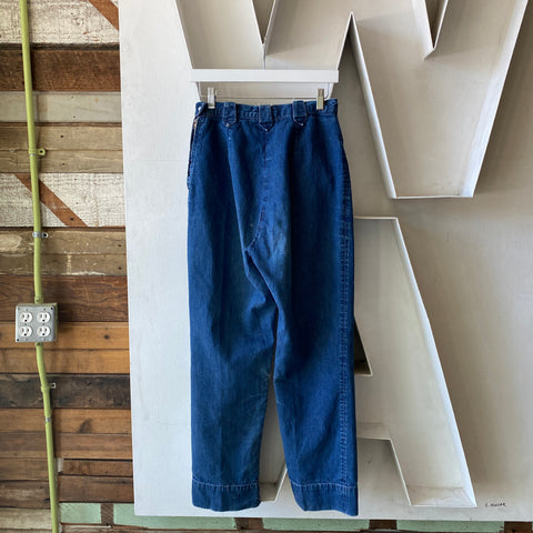 50's Levi's Side Zips - 27” x 29”