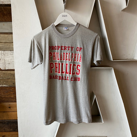 70’s Blue Bar Phillies Tee - small