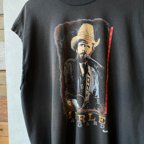 80's Merle Haggard Chop Tee - XL