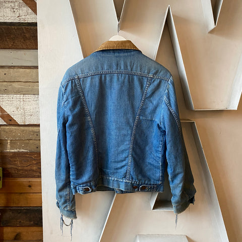70's Wrangler Sherpa Lined Jacket - Medium