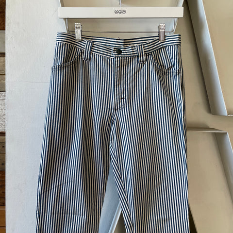 70’s Hickory Striped Flares - 27” x 29”