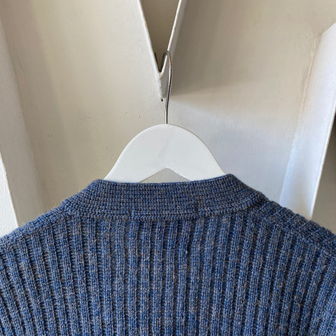 70's Brentwood Wool Cardigan - Medium