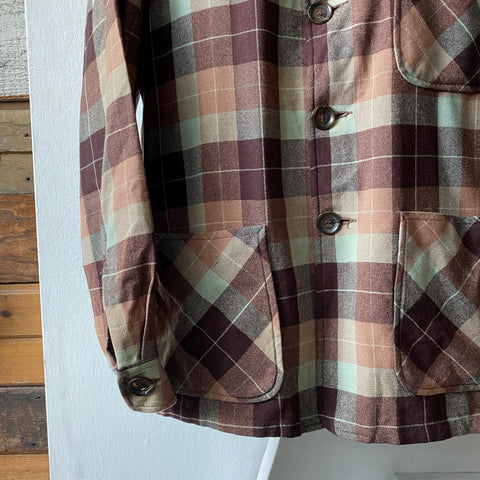 60's Wool Chore Coat - Large
