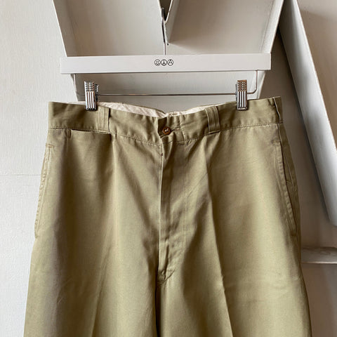 50’s Sail Cloth Trousers - 32” x 31”