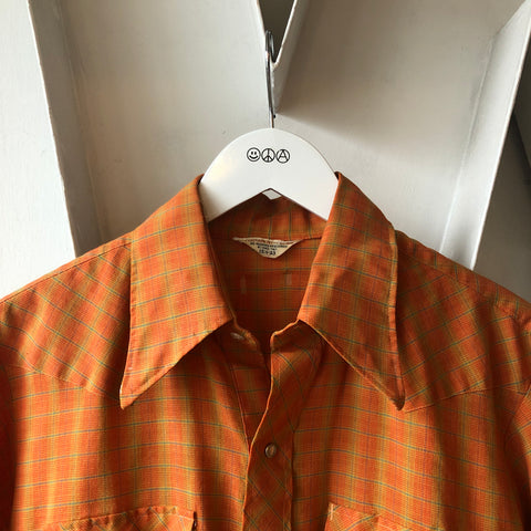 70's Western Shirt - Medium