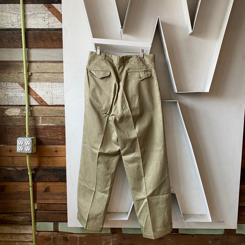 50’s Sail Cloth Trousers - 32” x 31”