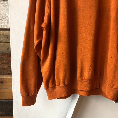 60's/70's Pumpkin Spice Raglan - Large