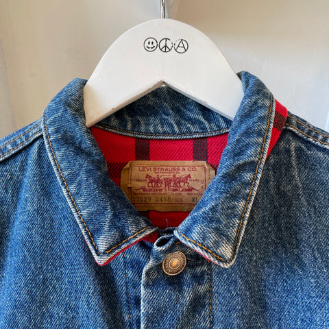 80’s Levi’s Flannel Lined Type 3 - XL