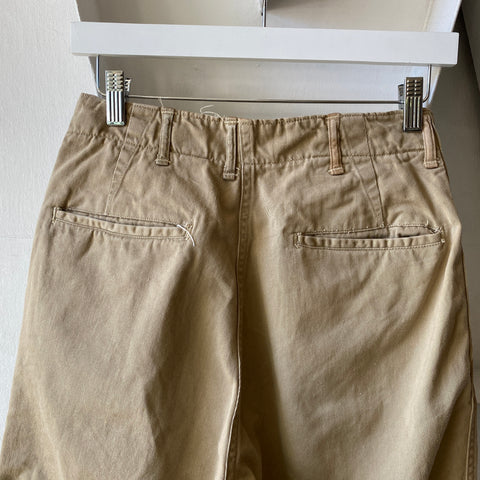 50's Military Kahki's - 27” x 29”