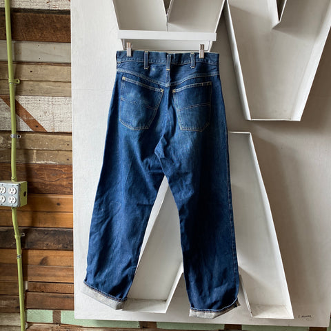 50's Foremost Half Selvedge Denim - 31” x 31.5”