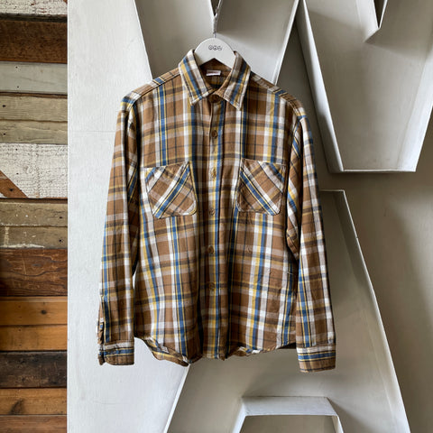 70’s Big Mac Cotton Flannel - Large