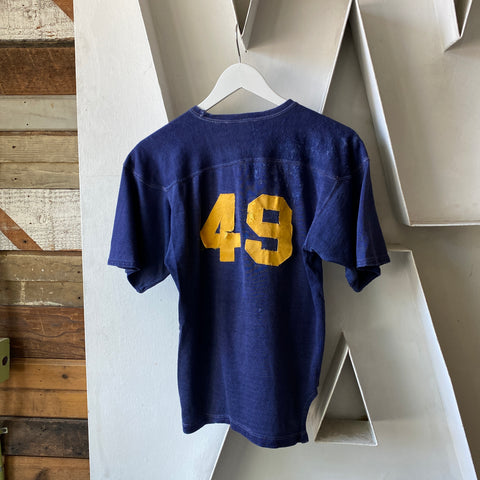 50's Russell Southern Football Tee - Medium