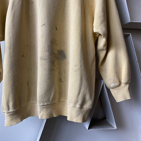 60’s Painter’s Raglan Sweatshirt - Large