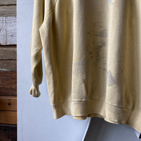 60’s Painter’s Raglan Sweatshirt - Large