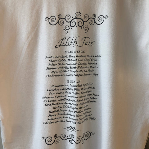 1999 Lilith Fair Tee - Large