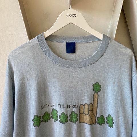 80's Support The Parks Nike Tee - XL