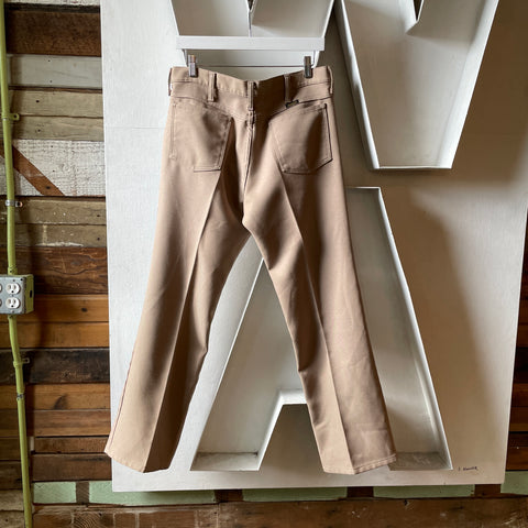 80’s Wrangler Poly Trousers - 32” x 29”