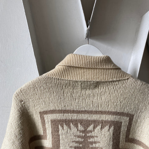 70's Pendleton Shawl Collar - Medium