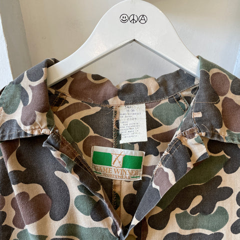60’s Camo Hunting Shirt - Small