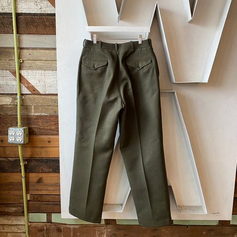 50’s Gabardine Trousers - 31” x 31”