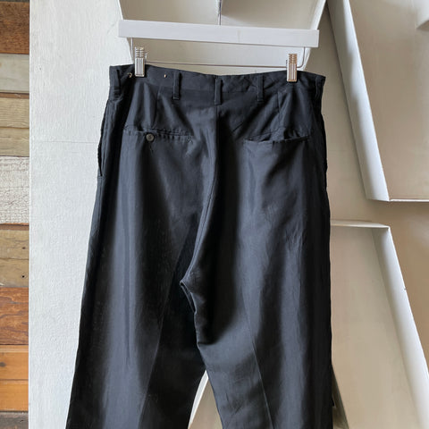 40’s Lightweight Tailored Trousers - 32” x 30”
