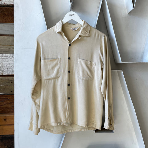 60’s Da Vinci Loop Collar Shirt - Small