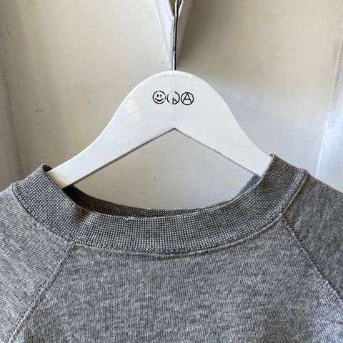 70’s Heather Grey Sweatshirt - Medium
