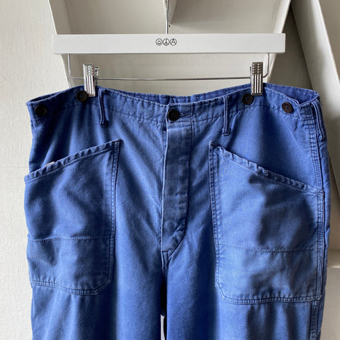 60's French Work Pants - 39” x 28.5”