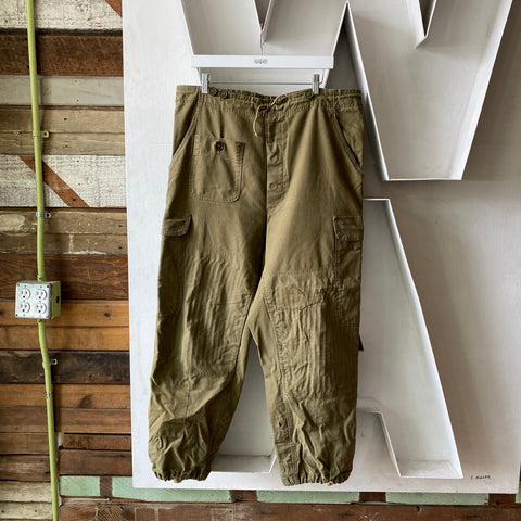 60's Euro HBT Military Pants - 38”-34" x 28”