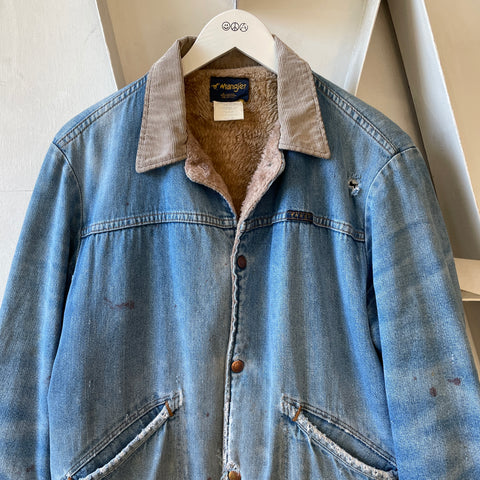 70’s Wrangler Lined Denim Jacket - Medium