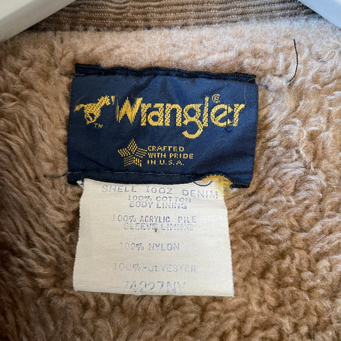 70’s Wrangler Lined Denim Jacket - Medium
