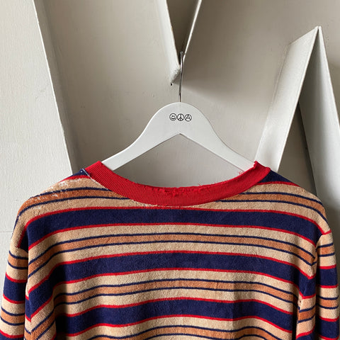 70’s Striped Sweat - Large