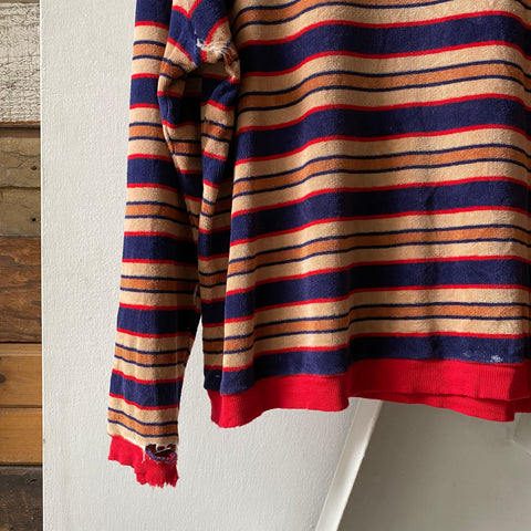 70’s Striped Sweat - Large