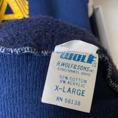 70's UCLA Raglan Hoodie - XL