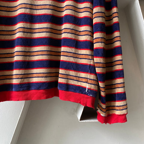 70’s Striped Sweat - Large