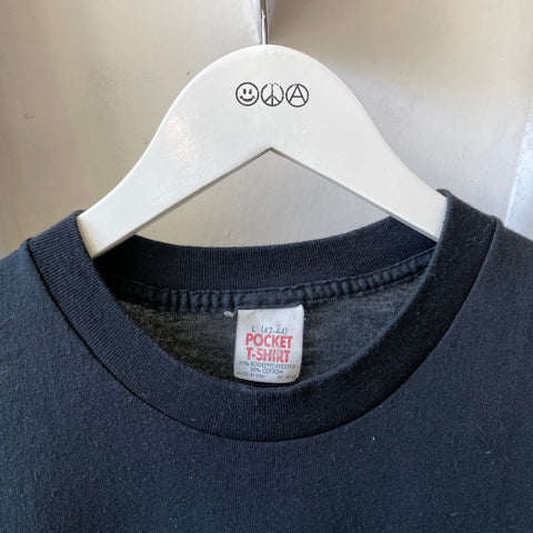 80’s Blank Black Tee - Medium