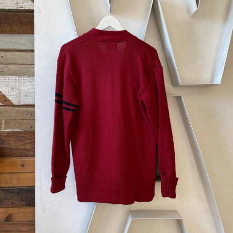 60’s Wool Varsity Sweater - Large