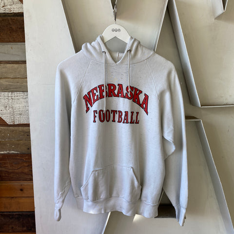80's Nebraska Football Hoodie - Large