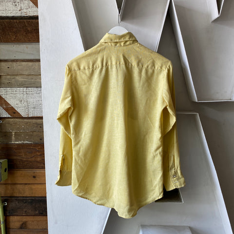 70's Levi's Big E Yellow Shirt - Medium